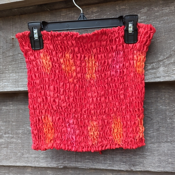 🎊HOST PICK 🎊Barefoot Attitude Red Bandeau Top New Without Tags - Picture 7 of 7